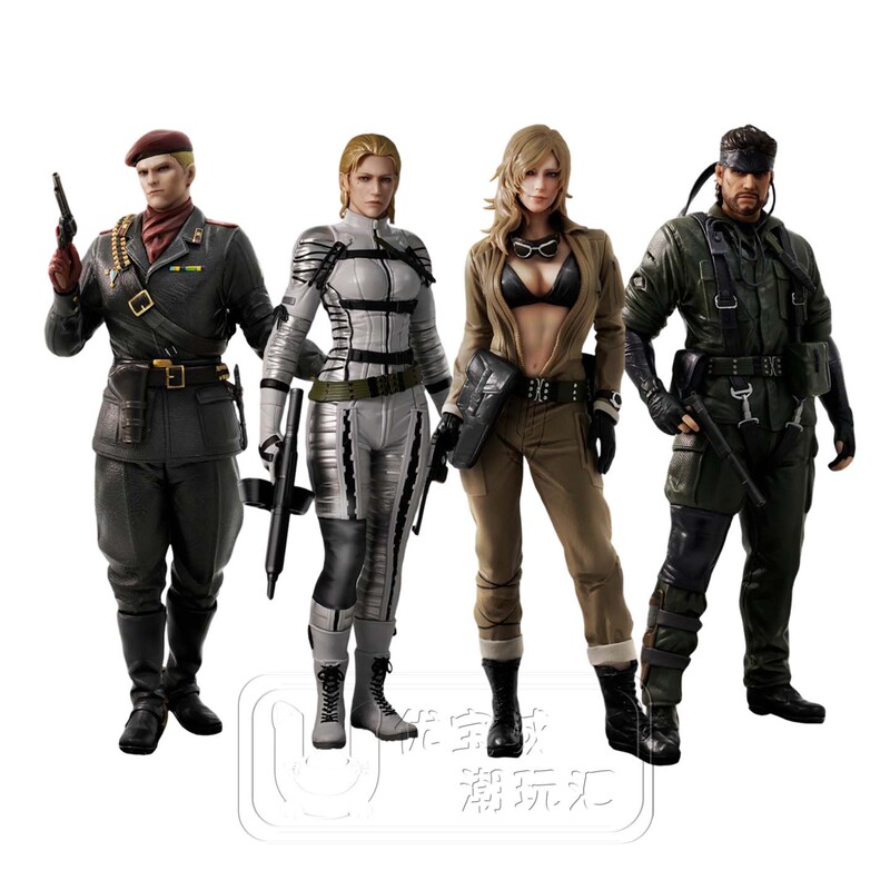 New in Stock: Konami Metal Gear Solid 3 Snake Eater Boss Eva Figure Collectible Model