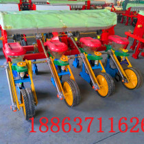 Two-row soybean corn planter three-row corn precision planter tractor matching fertilization integrated spot-seeding machine lf