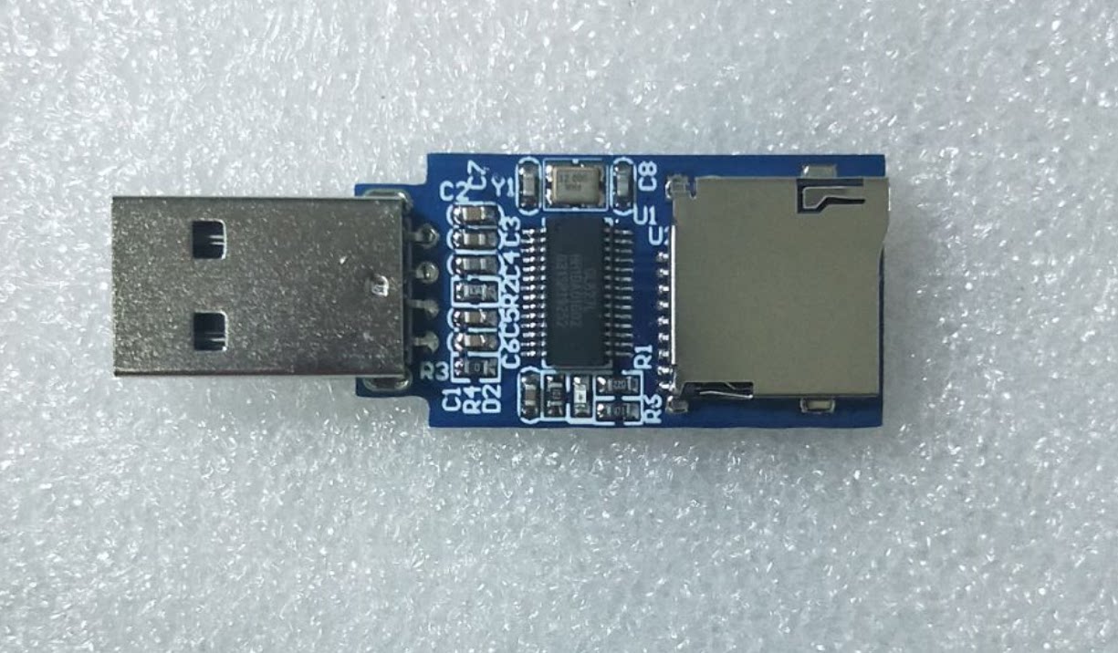 USB2 0 Card Reader GL827L Genesis IC High Speed Stable TF SD Two-in-One (with stock direct beat)