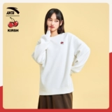 Анта × Kiirsh Coverd Model 丨 Вишневая вишня плюс бархатные свитера Женские зимние зимние.