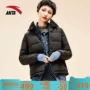 Anta down jacket Quần áo nữ mùa thu đông 2018 mới trùm đầu ngắn phần dày áo ấm thoải mái 16488912 - Thể thao xuống áo khoác áo khoác lông vũ