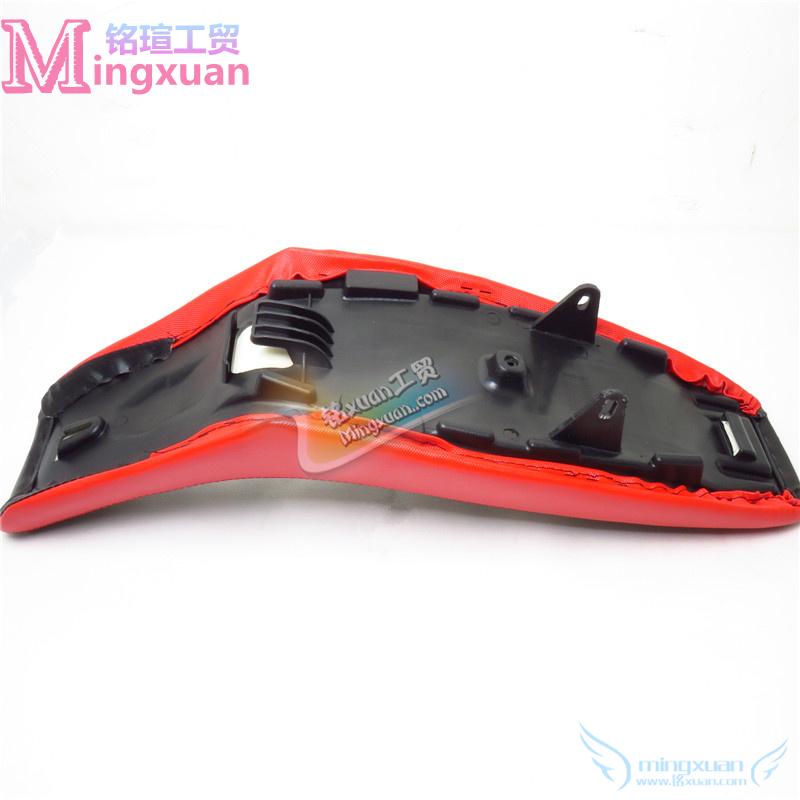 CQR250 / 150 off-road xe máy đệm ghế sửa đổi dày ghế túi màu đỏ ghế da đệm phụ kiện phổ quát yên xe máy