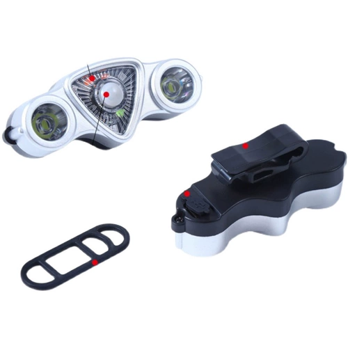 Детский горный велосипед, ночные фары, мигающий ночник, блестки для ногтей для велоспорта