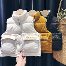 SNOOPY SNOOPY baby cotton waistcoat vest for children 2021 new autumn winter coat men and women children clothes