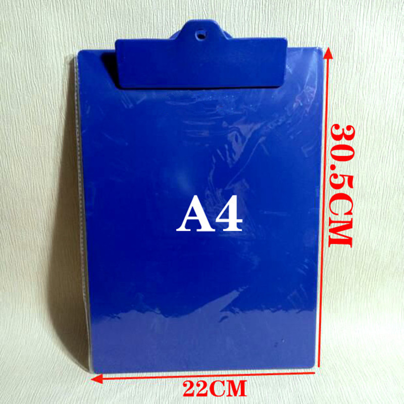 Note Plate drawing board clip base clip A4 plastic plate clip blue plate clip folder infusion plate clip menu clip