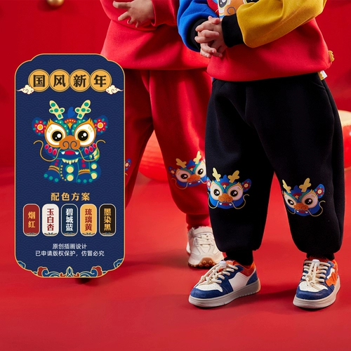 嘟嘟家 Детские зимние штаны для мальчиков, зимнее детское платье, наряд на выход