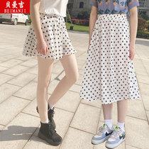 Black Half Body Dress Woman Summer 2022 New A Character Dress Slim Fit 100 Hitch Fat MM High Waist Big Code 100 Plexor Short Skirt