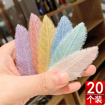 Ground Push Gift Shake sound Net Red burst Small Leaf Hairpin Hairpin Hairpin Mall Opening Gift Training Course Practical Small Gift Batch