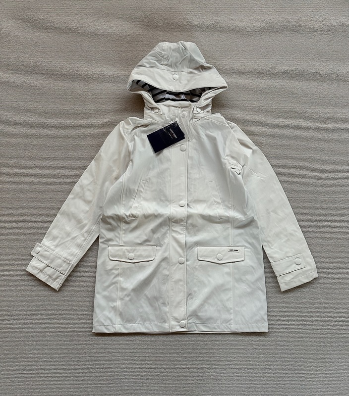 Scandinavian Saint James Luxury Windbreaker, Windproof and Waterproof Outdoor Hat, Removable Ykk Zipper Double-Layer Raincoat