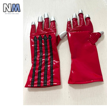 (NM Yumoyuan)faiz Explosion Form Explosion 555 gloves silver fingers are 3D printed