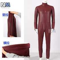 (NM Yumoyuan) Kamen Rider garren base layer high elastic scarlet imitation leather cos suit