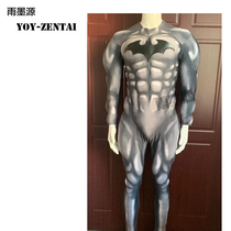 (NM Yumoyuan) Batman COS suit rubber LOGO whole body muscles