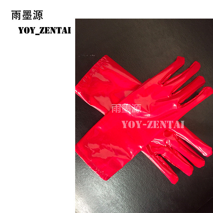 (NM Main Shop) Rain Ink Source Fake Face Team Gloves Cosplay Clothes Gloves Short 2-day shipping