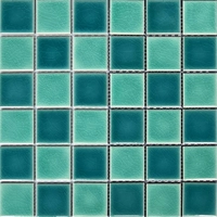 48 Little Ice Cracked Trach Green Blue + светло -зеленый - марокканский интернет -знаменитый бассейн