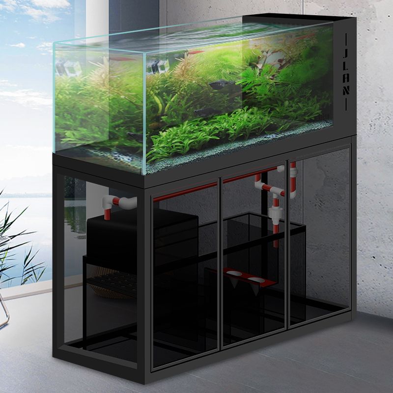 Bottom Filter Tank, Ultra-Clear Tank, New Integrated Stream Tank, No Need to Change Water, Easy-Care, Home Landscape Screen Partition Bottom Filter Tank, Ultra-Clear Tank, New Integrated Stream Tank, No Need to Change Water, Easy-Care, Home Landscape Screen Partition