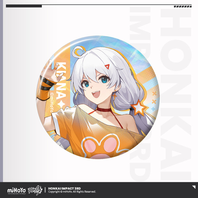 Summer Carnival Series Tinplate Badge Seeer miHoYo