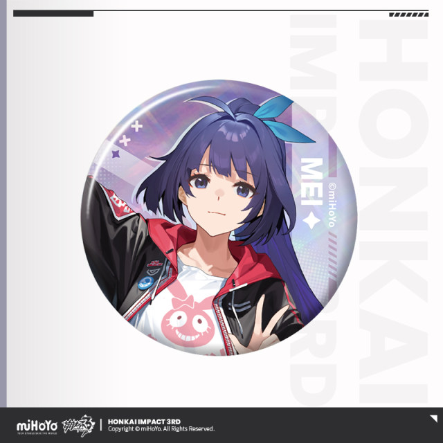 Summer Carnival Series Tinplate Badge Seeer miHoYo