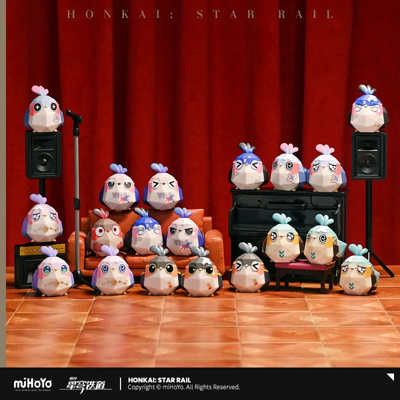 [MiHoYo/Honkai: Star Rail] Оригами-птица Парный набор Парные серии мини-блайнд-бэг miHoYo
