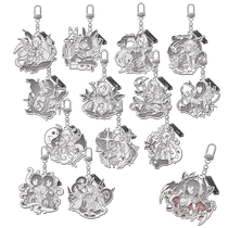 (MiHoYo Honkai Impact 3) Valkyrie Side Face Series Metal Pendant Blind Box 2nd Complete Set miHoYo