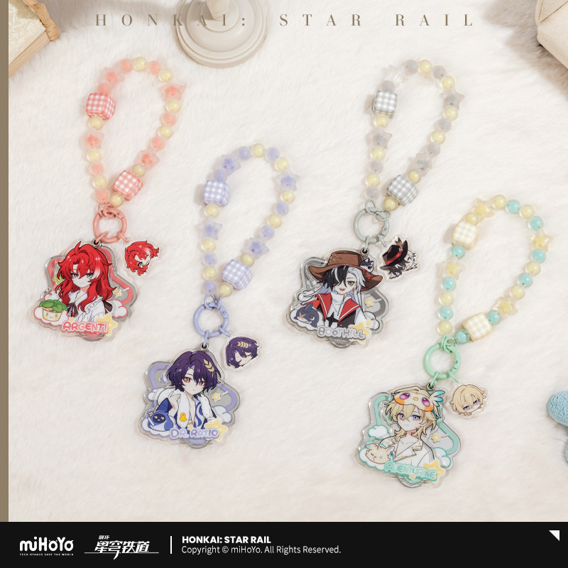【Mihoyo/Honkai: Star Rail】Boys' Dormitory Series Acrylic Keychain Mihoyo