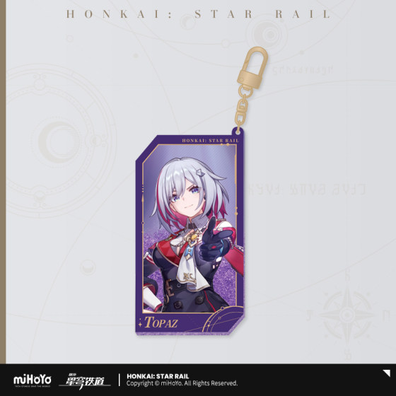 Stars Invitation Series Quicksand Acrylic Pendant miHoYo