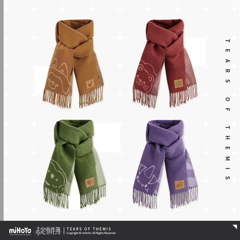 (Miha Tours Undefined Event Book) Impression Series Bifacial Scarves MiHoyo-Taobao