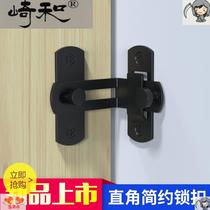 American barn door hasp lock stainless steel carbon steel hasp lock sliding door hook sliding door lock