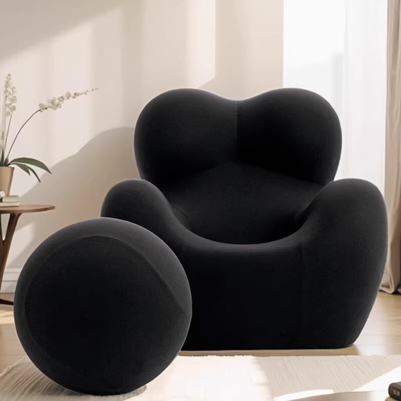 Mom's Embrace Designer's New Single Chair Wabi-Sabi Chair Internet Celebrity Chair Lazy Lounge Chair Sofa Chair Recliner