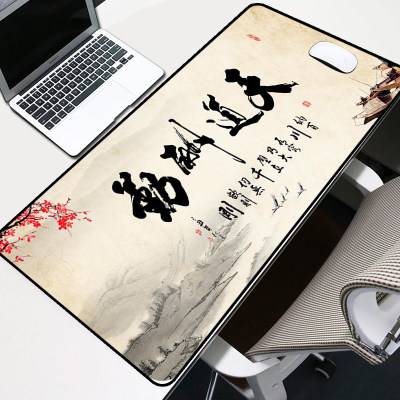 Mouse pad custom-made large thickened table pad Game e-sports animation computer female desk shortcut pad