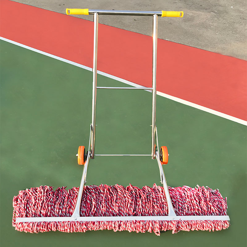 2025 New Factory Workshop Special Extra Large Mop Cleaning and Dust Removal Tool Special Stadium Mop Car with Wheels