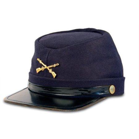 Union Civil War Wool Lined Kepi Hat 