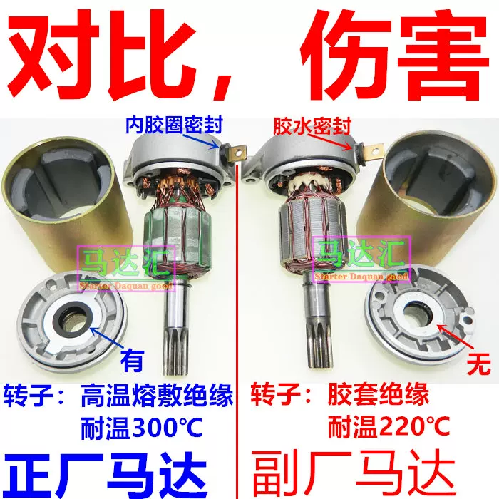 Применимо к стартеру двигателя GN125-A-F-K-H-2D-3 GZ125 Diamond Leopard 125 Startup motor motor carbon brush