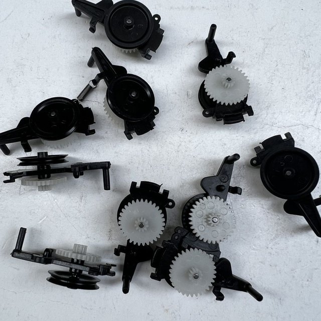 Collection Recorder Movement Accessories, Clutch Wheels, 10 Types Each, Nylon Wheels, 20 Pieces, Mixed Pack, Brand New