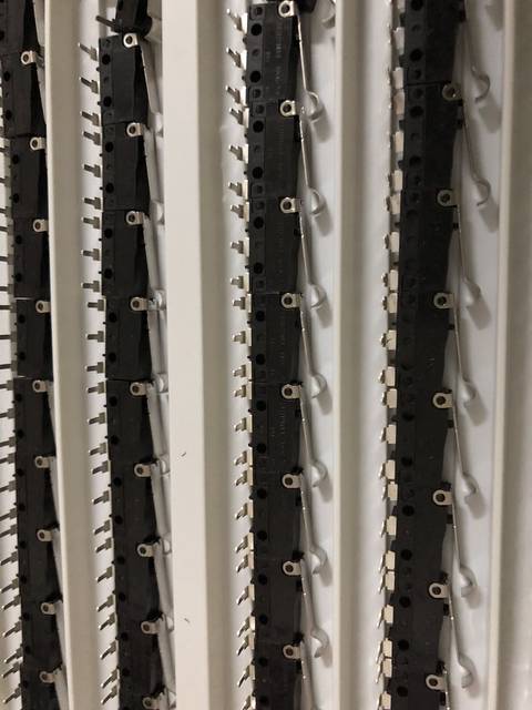 Japan Shenmin Shinmei Micro Switch Mqs-54As Bent Feet with Handle 0.1A 30Vdc Brand New