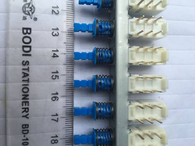 Japan Alps 6-Pin 2-Knife 12-Bit Key Switch Double Interactive Button Self-Locking Interlocking Connection New