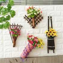 Creative hanging wall decoration dress up bamboo hanging bamboo handmade crafts can be arranged kindergarten layout