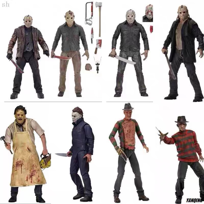 Neca Black Friday Series 30Th Anniversary Deluxe Edition Jason Action Figure Model