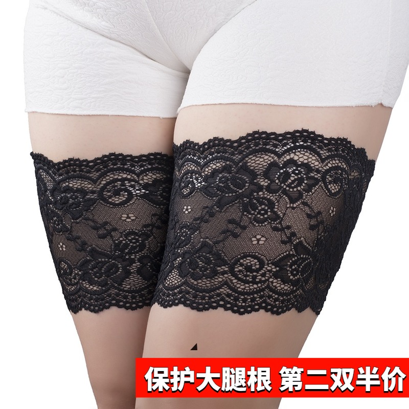 Fat anti-leg artifact does not grind the inner side of thigh root anti-friction socks artifact summer silicone tape female anti-friction leg
