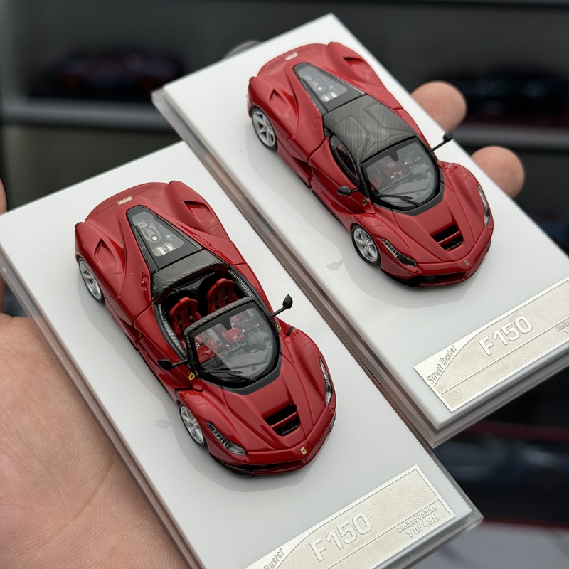 1:64 Street Buster Sb Ferrari Laferrari跃马 F150 Alloy Openable Car Model