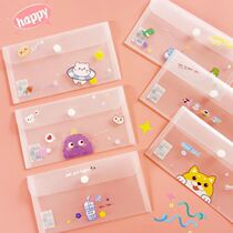 Large-capacity portable mouth mask bag student childrens mouth and nose temporary storage clip storage bag household bag