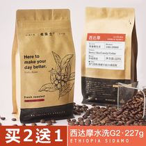 Buy 2 Get 1 Free 1 Flare washed Cidamo Mocha coffee beans fresh roasted can substitute ground coffee powder 227g