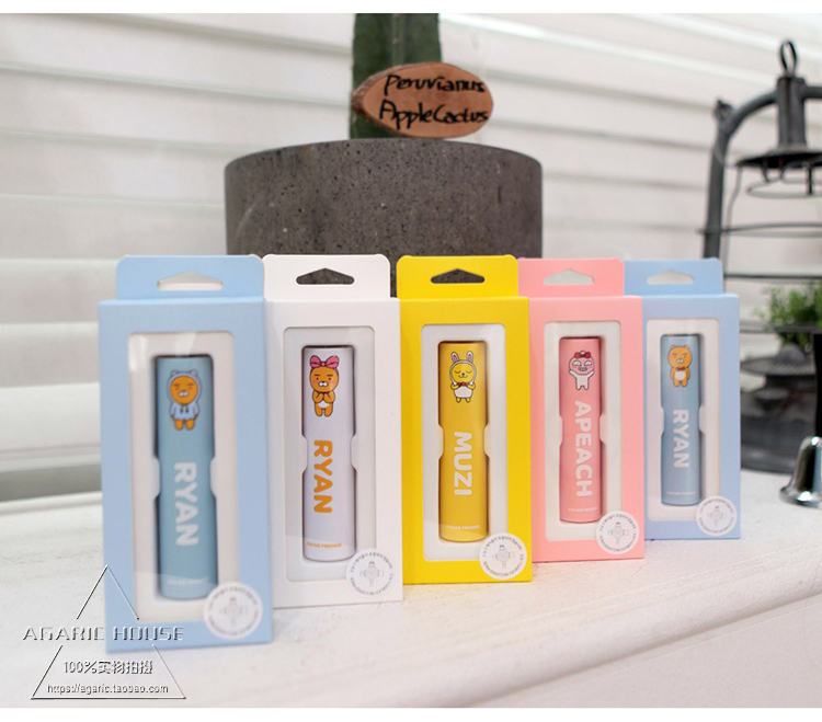 Chính hãng kakao bạn bè Hàn Quốc sạc kho báu nhỏ gọn cầm tay dễ thương mini điện thoại di động điện thoại di động phổ sạc dự phòng không dây samsung