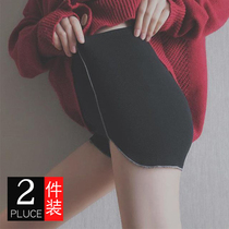 Safety pants for women to walk without rolling summer thin money black jk big size fat mm tight skirt with hips and bottom shorts