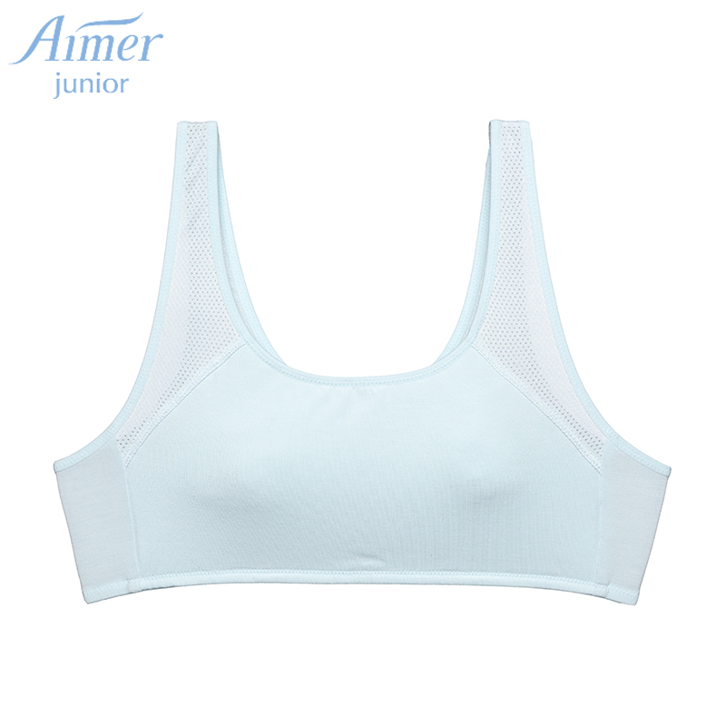 Aimer junior loves girls comfort sports one-stage vest bra