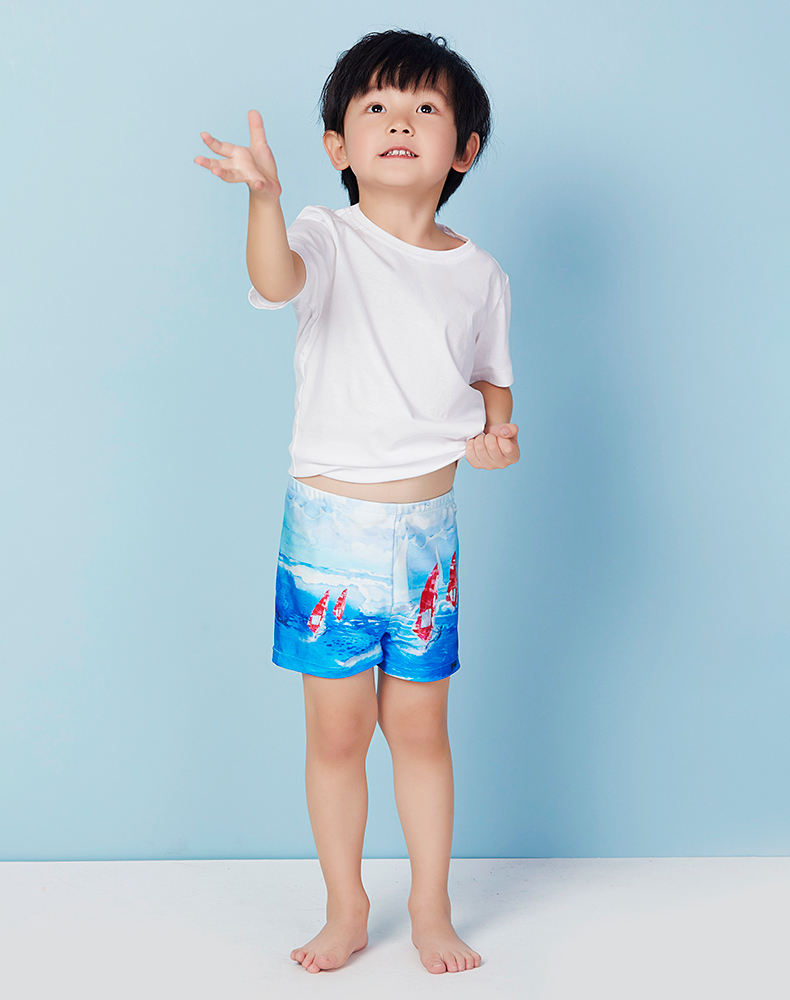18 tình yêu mới của trẻ em áo tắm đích thực bơi chống nắng bên bờ biển suối nước nóng cho bé trai quần bơi AK267X81 bikini học sinh đẹp