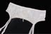 Mẫu lụa khâu ren gợi cảm liền mạch garter kẹp kim loại màu đen cho nữ Nịt Tất