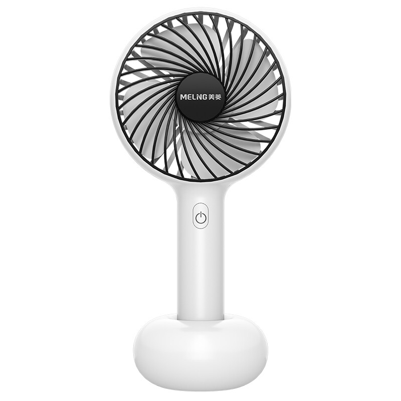 Mitsubishi fan USB portable outdoor handheld small hands-on rechargeable mute student dorm desktop