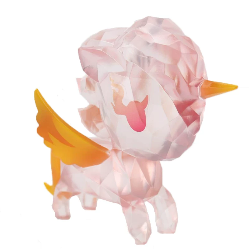 Tokidoki Tao Qiduqi забирает единорога и держит игрушки-пони в закрытой коробке (слепого коробки)