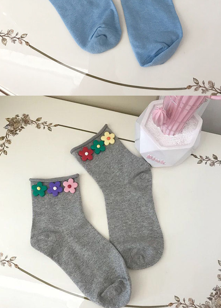 Vớ lưới màu đỏ nữ 风 gió trong vớ ống Hàn màu nhỏ vớ hoa thủy triều phiên bản Hàn Quốc của gió đại học mỏng cá tính - Vớ hàng tuần vớ