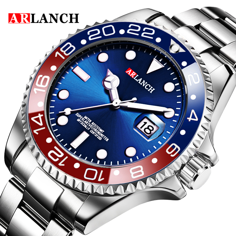 Men's Diver's Watch Green Cross-Border Arlanch305 Aliexpress Stainless Steel Watch Luminous Waterproof Calendar Quartz Men's Diver's Watch Green Cross-Border Arlanch305 Aliexpress Stainless Steel Watch Luminous Waterproof Calendar Quartz